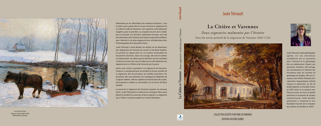 Couverture et épine La Citière et Varennes